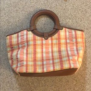 Open circle handbag